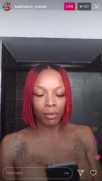 Readhead on IG live