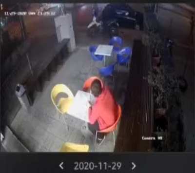 When trying to rob an ice-cream store goes instantly wrong.