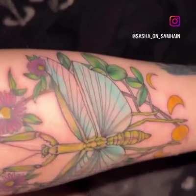 New tattoo done by @blvckavra