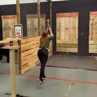 HMC while I throw this axe