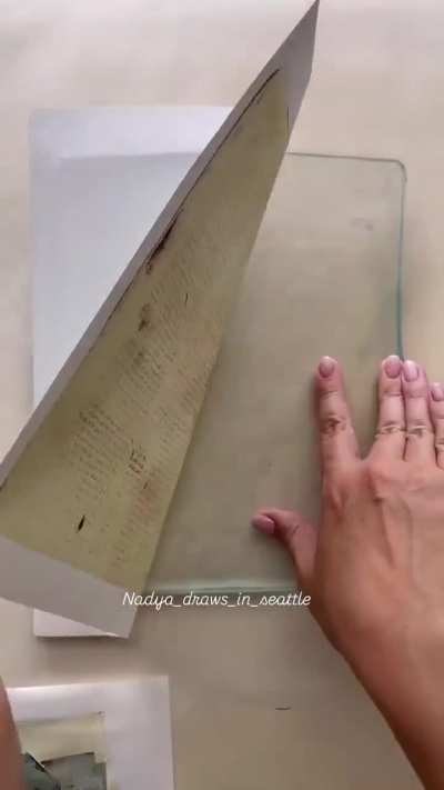 Gel plate printing 