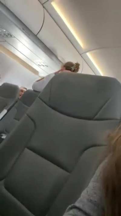 Frontier airline mid flight freak out over masks.
