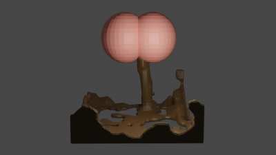 Crapping ass simulation (one of my first ever blender simulations). I honestly don’t know why I made this