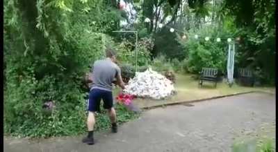German kid fire fail