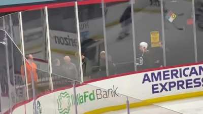 Sandin departs Leafs practice after being traded