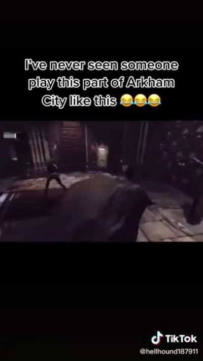 Batman doesn't play around
