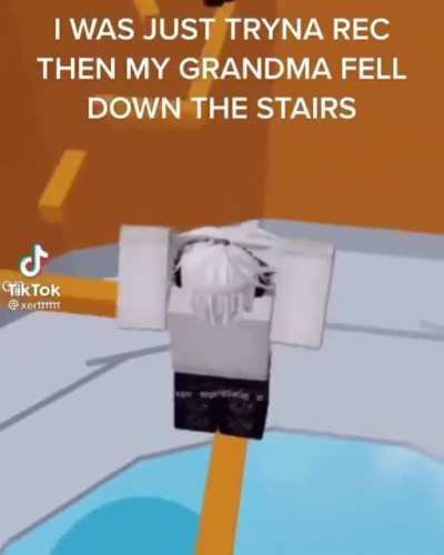 I hope he grandma fine