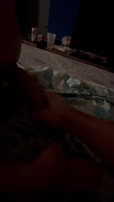 Taking my 10 inch mega dildo to the hilt because my pussy is hungry