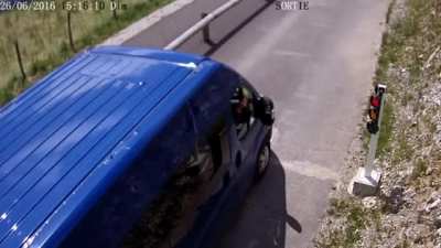 Not waiting for the light to turn green