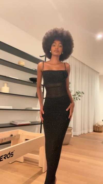 Blésnya Minher (Angolan Model)