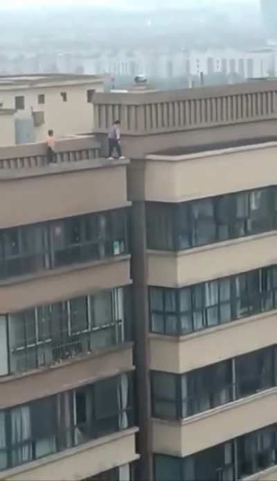 Young daredevils