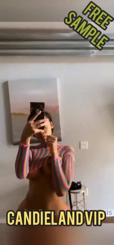 More of her content in the Candieland VIP group, dm me if you're interested in joining