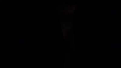 I know it's pretty dark but walked home down my street with them out and bouncing