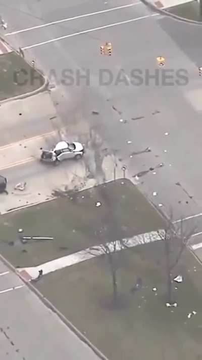Crazy high speed chase