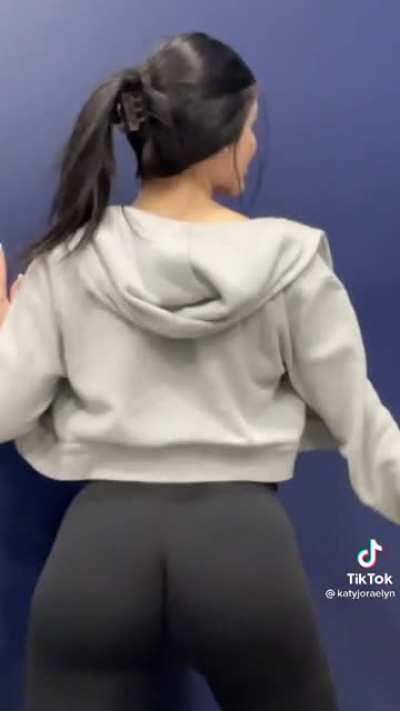 That peach looks very delicious and juicy