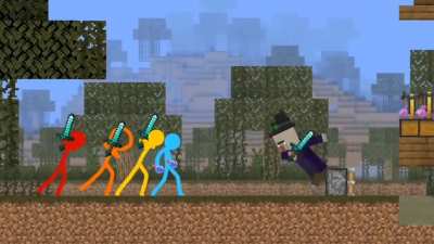 Pelea de palitos y de inválidos xd
