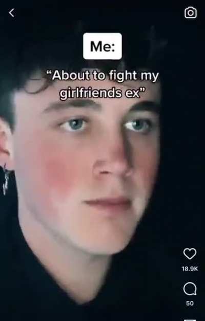 Awe! He really cares about his ex