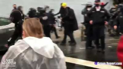 Man acts tough until NYPD point at him for arrest - NYC 1st November