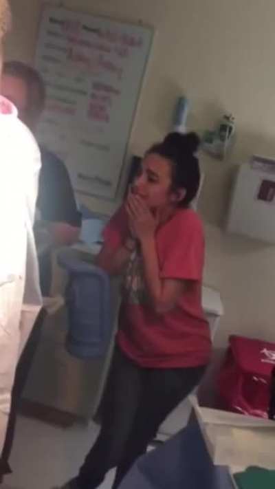 Witnessing child birth for the first time