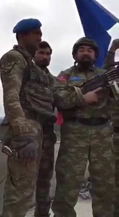 Uyghur militias warn China speaking Mandarin Chinese