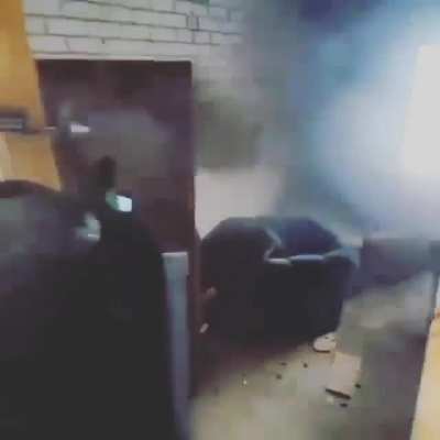 Clearing a room