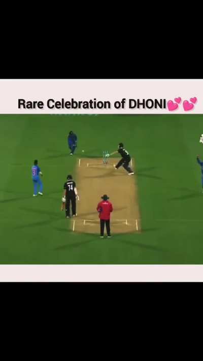 Rare celebration by MSD