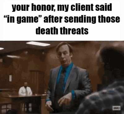 He's clearly innocent