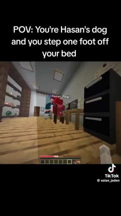 Hasan in minecraft
