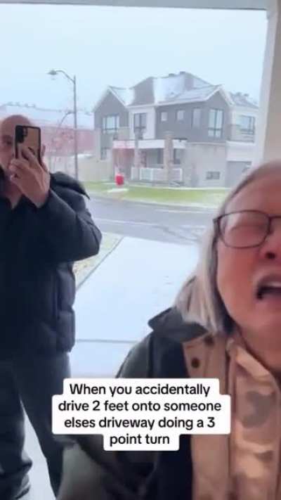 Don’t touch this Karen’s driveway
