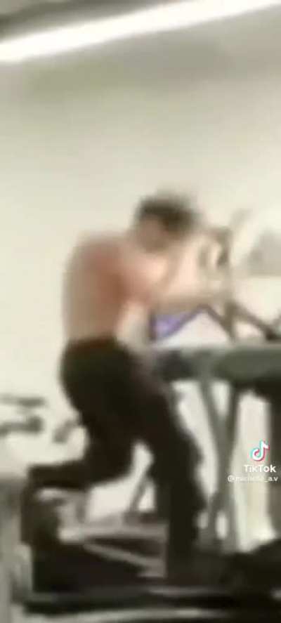 The proper gym reaction