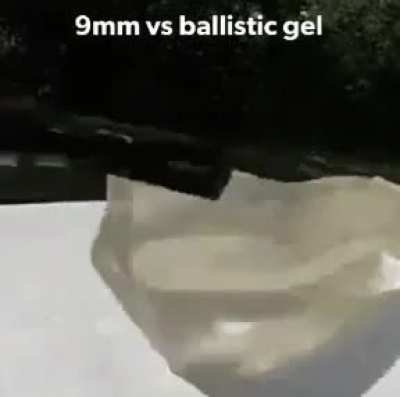 9MM vs ballistic gel