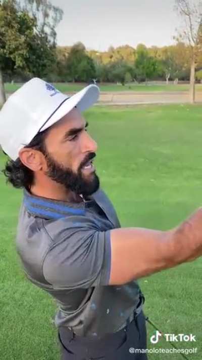Have you guys met Manolo de golfer?