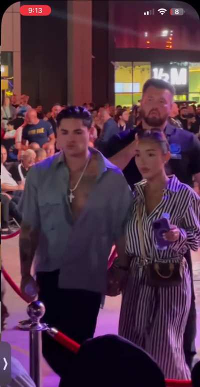 Kiara with Ryan Garcia