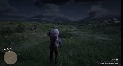 Arthur yells at a raccoon for growling at him??