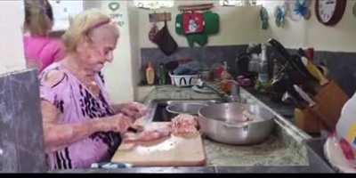 Watch the old lady!