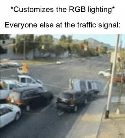 Interactive RGB at the intersection