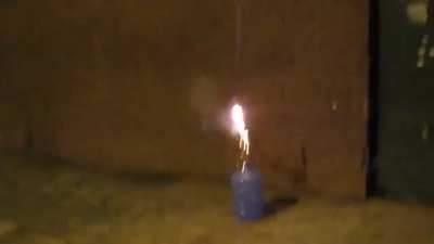 Just lighting fireworks