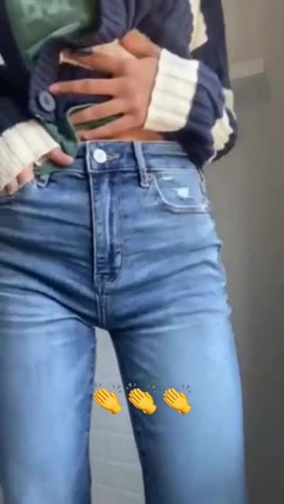 booty in jeans