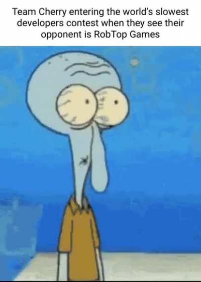 Being a Hollow Knight and Geometry Dash fan at the same time is such a pain