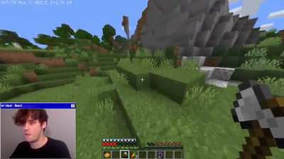 Wilbur soot during a livestream, happened to clip this.