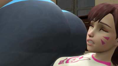 Mei farting on D.va