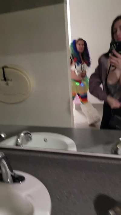 got caught by a unicorn