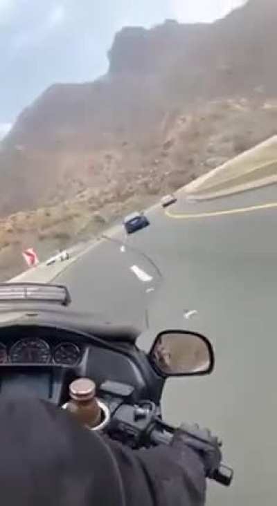 He survived