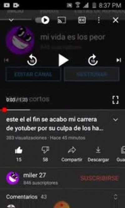 Tremendo tiburón el nene
