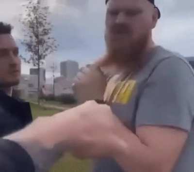 Fist bump!