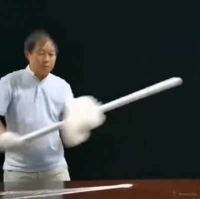 Static electricity.
