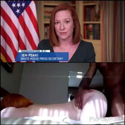 WHITE HOUSE PRESS SECRETARY: ⤵️ JEN PSAKI<wbr>…👌🏾😏