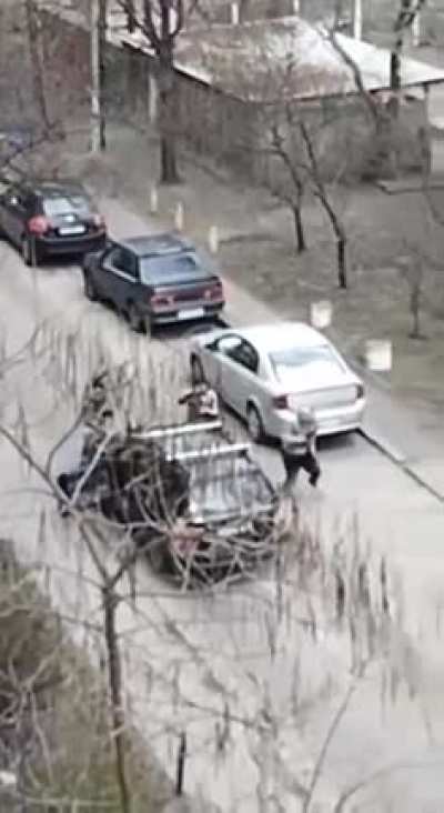 War Crime ? Ukrainian civil protection ?
