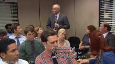 Creed's deleted scene from S9E1 - New Guys
