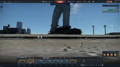Experimenting with the new hangar mechanics in a custom hangar and uhh.. whats that?